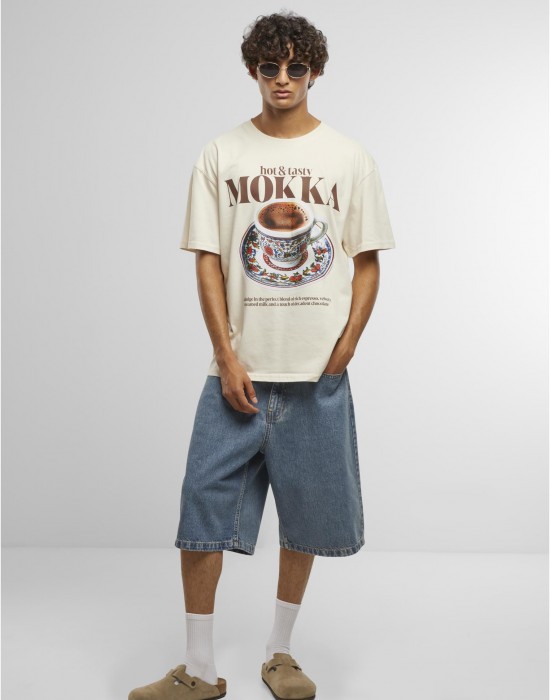 Тениска Tasty Mokka Oversize Tee whitesand XXL Тениска Tasty Mokka Oversize Tee whitesand XXL