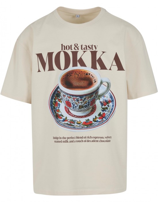 Тениска Tasty Mokka Oversize Tee whitesand XXL Тениска Tasty Mokka Oversize Tee whitesand XXL