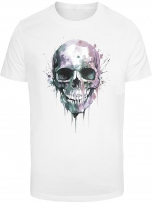 Тениска Colorful Skull Tee white XXL Тениска Colorful Skull Tee white XXL