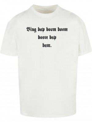 Тениска Bing Bab Boom Heavy Oversize Tee ready for dye XXL Тениска Bing Bab Boom Heavy Oversize Tee ready for dye XXL