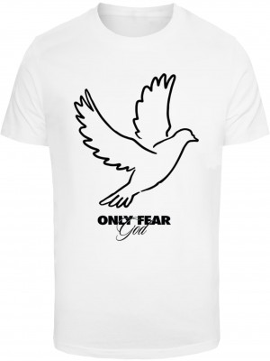 Тениска Only Fear God Tee white XXL Тениска Only Fear God Tee white XXL