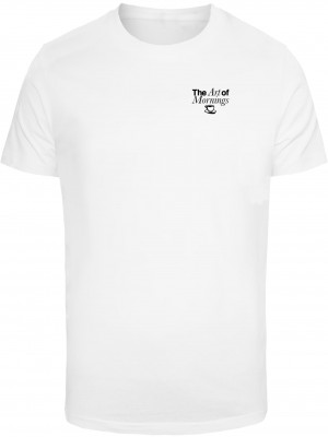 Тениска The Art Of Mornings Tee white XXL Тениска The Art Of Mornings Tee white XXL