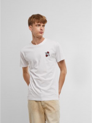 Тениска LA Roses EMB Tee white XXL Тениска LA Roses EMB Tee white XXL