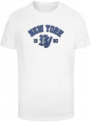 Тениска NYC Basketball Tee white XXL Тениска NYC Basketball Tee white XXL