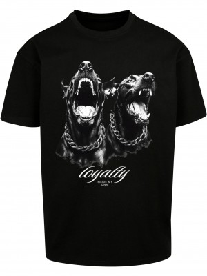 Тениска Loyalty Dogs Heavy Oversize Tee black XXL Тениска Loyalty Dogs Heavy Oversize Tee black XXL