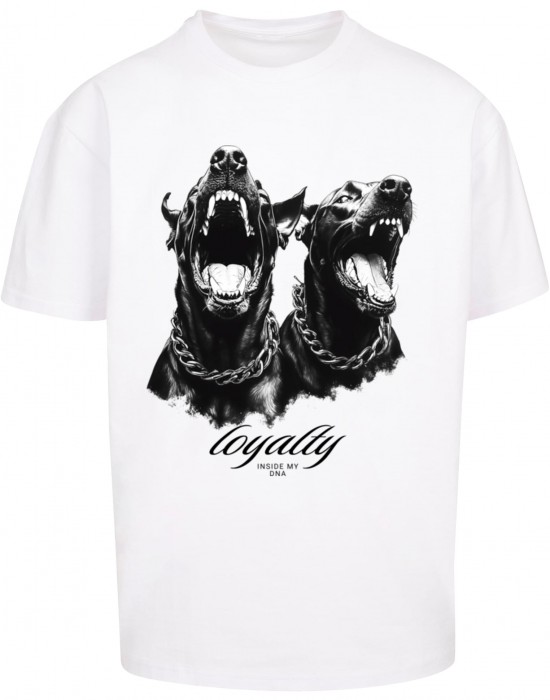 Тениска Loyalty Dogs Heavy Oversize Tee white XXL Тениска Loyalty Dogs Heavy Oversize Tee white XXL