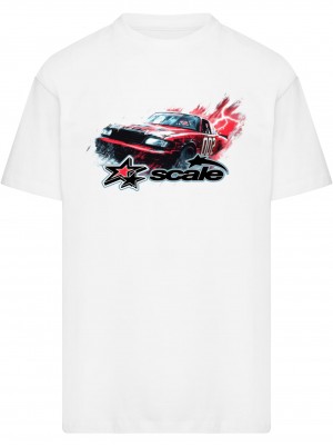 Тениска Motorscale Heavy Oversize Tee white XXL Тениска Motorscale Heavy Oversize Tee white XXL