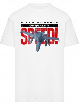 Тениска Speed Jet Oversize Tee white XXL Тениска Speed Jet Oversize Tee white XXL