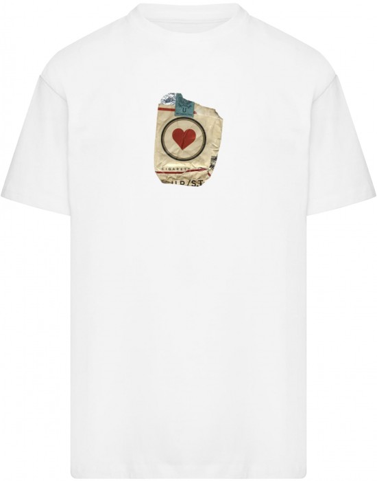 Тениска Never Quit Heavy Oversize Tee white XXL Тениска Never Quit Heavy Oversize Tee white XXL