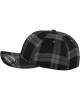 Шапка с козирка в черно и сиво Flexfit Tartan Plaid, Urban Classics, Шапки с козирка - Complex.bg