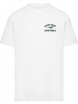 Тениска Heavy Burger Heavy Oversize Tee white XXL Тениска Heavy Burger Heavy Oversize Tee white XXL