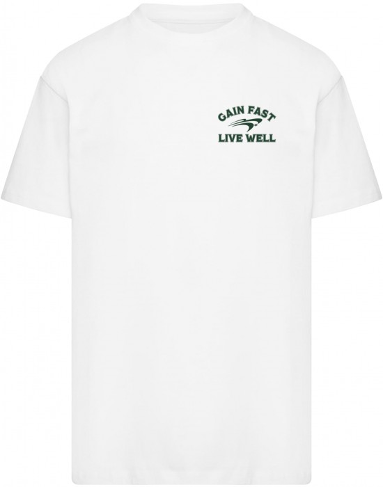 Тениска Heavy Burger Heavy Oversize Tee white XXL Тениска Heavy Burger Heavy Oversize Tee white XXL