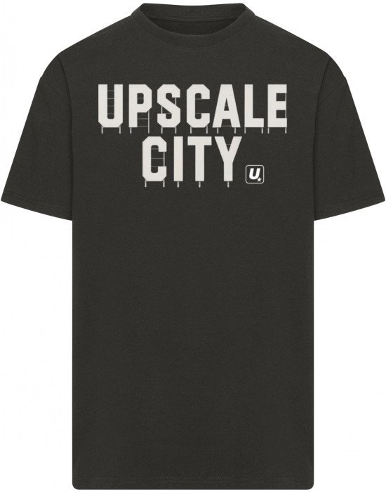 Тениска UpCity Heavy Oversize Tee black XXL Тениска UpCity Heavy Oversize Tee black XXL