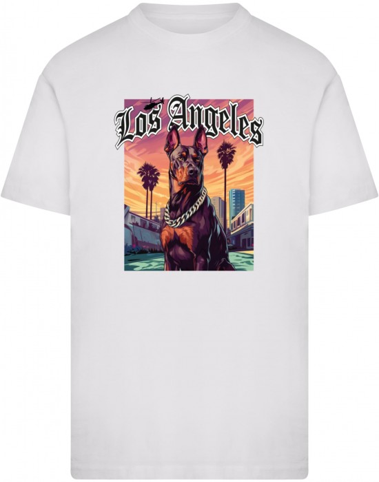 Тениска Los Angeles Dog Tee white XXL Тениска Los Angeles Dog Tee white XXL