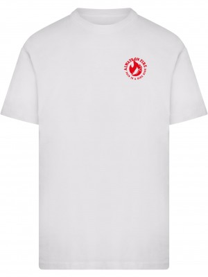 Тениска Always On Fire Tee white XXL Тениска Always On Fire Tee white XXL