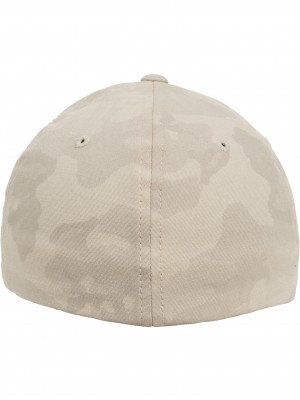 Шапка с козирка в бежов камуфлаж  Flexfit Light Camo Шапка с козирка в бежов камуфлаж  Flexfit Light Camo