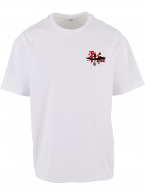 Тениска True Warrior Oversize Tee white XXL Тениска True Warrior Oversize Tee white XXL