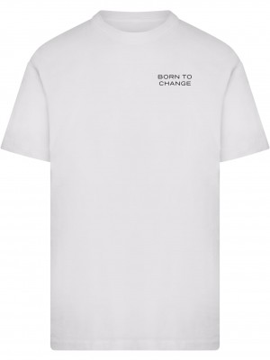 Тениска Born To Change Tee white XXL Тениска Born To Change Tee white XXL