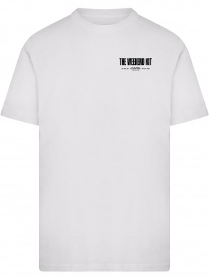 Тениска The Weekend Kit Tee white XXL Тениска The Weekend Kit Tee white XXL