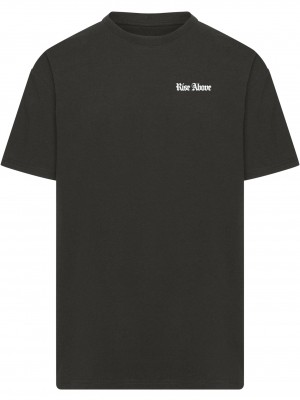 Тениска Rise Above Heavy Oversize Tee black XXL Тениска Rise Above Heavy Oversize Tee black XXL