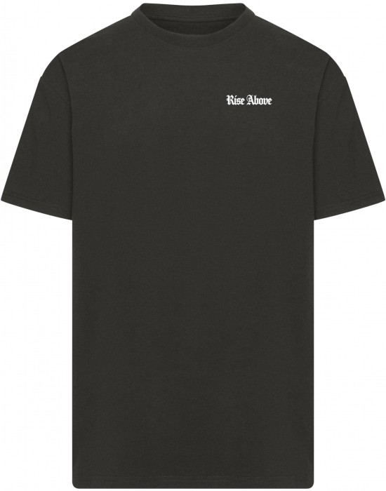 Тениска Rise Above Heavy Oversize Tee black XXL Тениска Rise Above Heavy Oversize Tee black XXL