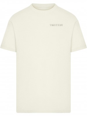 Тениска Take It Easy Plants Tee sand XXL Тениска Take It Easy Plants Tee sand XXL