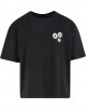 Тениска Bold Flowers Cropped Oversize Tee black XXL Тениска Bold Flowers Cropped Oversize Tee black XXL