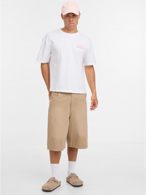 Тениска What Ever Car Cropped Oversize Tee white XXL Тениска What Ever Car Cropped Oversize Tee white XXL