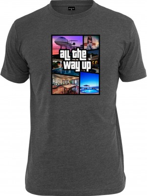 Тениска All The Way Up Mashup Tee charcoal XXL Тениска All The Way Up Mashup Tee charcoal XXL