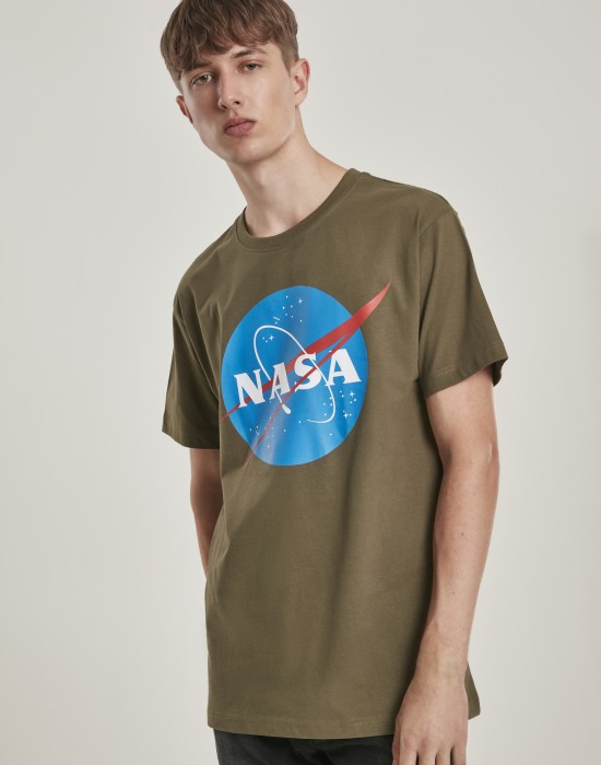 Тениска NASA Tee olive XXL Тениска NASA Tee olive XXL