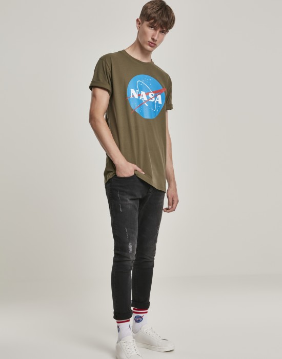 Тениска NASA Tee olive XXL Тениска NASA Tee olive XXL