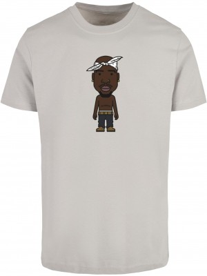 Тениска LA Sketch Tee lightasphalt XXL Тениска LA Sketch Tee lightasphalt XXL