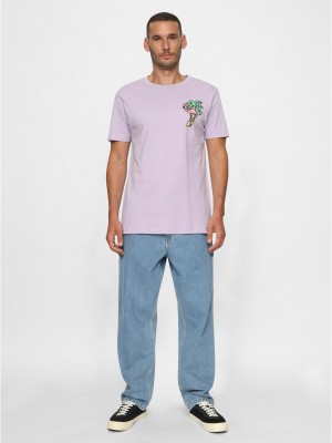 Тениска Flamingo T-Shirt Round Neck lilac XXL Тениска Flamingo T-Shirt Round Neck lilac XXL