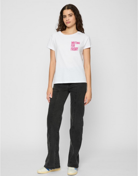 Тениска Waiting for Friday Tee white XXL Тениска Waiting for Friday Tee white XXL