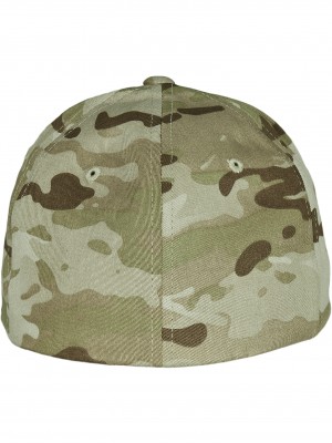 Шапка с козирка в камуфлажен цвят Flexfit Multicam Шапка с козирка в камуфлажен цвят Flexfit Multicam