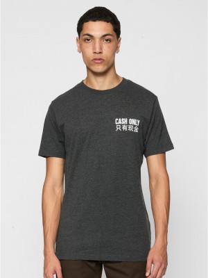 Тениска Cash Only Tee charcoal XXL Тениска Cash Only Tee charcoal XXL
