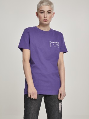 Тениска Ladies New Day Tee ultraviolet XS