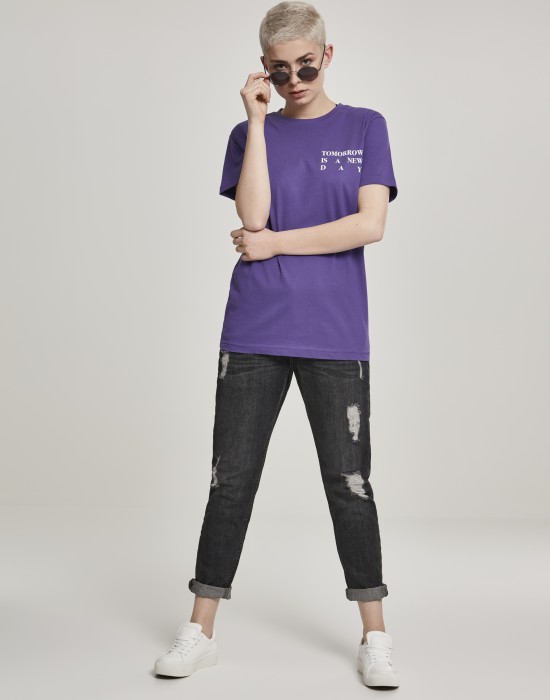 Тениска Ladies New Day Tee ultraviolet XS