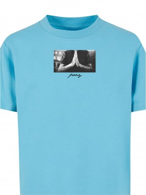 Детска Тениска Kids Pray Tee balticblue 158/164