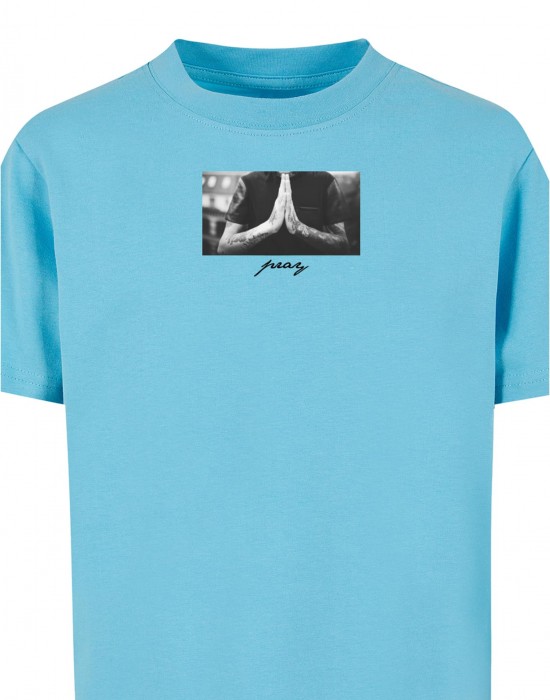 Детска Тениска Kids Pray Tee balticblue 158/164