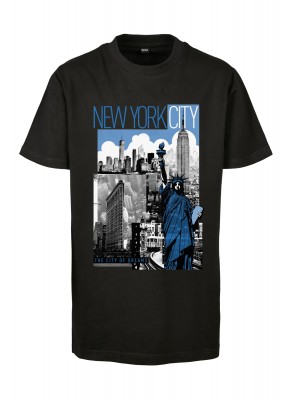 Детска Тениска Kids New York City Tee black 158/164