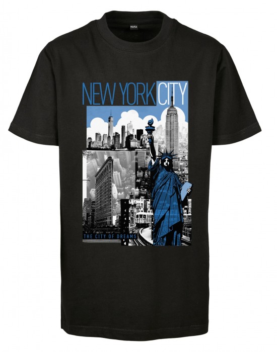 Детска Тениска Kids New York City Tee black 158/164