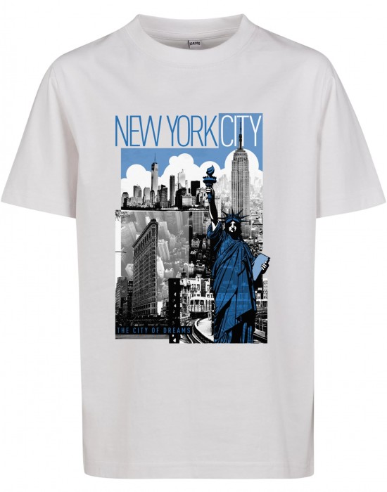 Детска Тениска Kids New York City Tee white 158/164