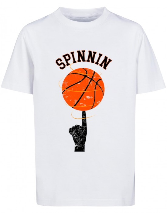 Детска Тениска Kids Spinnin Tee white 158/164