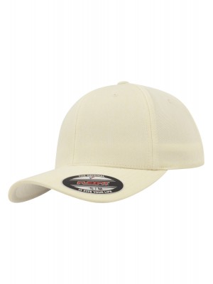 Шапка с козирка в бяло Flexfit Pastel Melange Cap