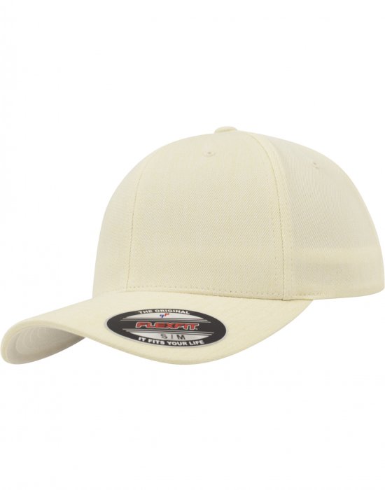 Шапка с козирка в бежово Flexfit Pastel Melange Cap, Urban Classics, Шапки с козирка - Complex.bg