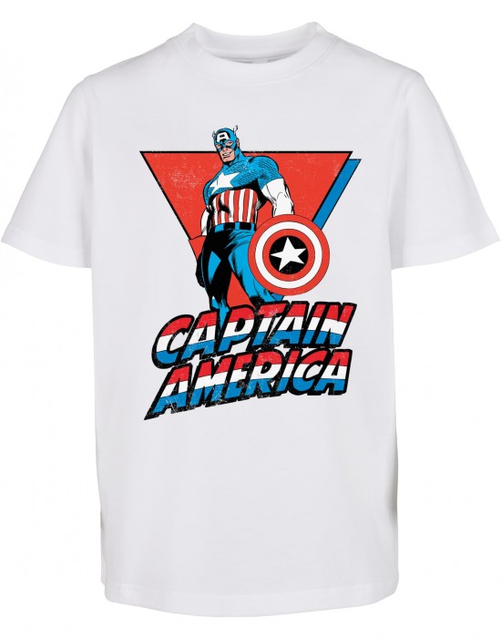 Тениска Marvel Captain America Kids Tee white 110 Тениска Marvel Captain America Kids Tee white 110