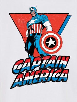 Тениска Marvel Captain America Kids Tee white 110 Тениска Marvel Captain America Kids Tee white 110