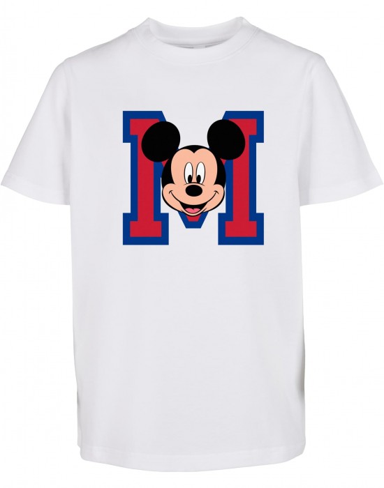 Тениска Mickey Mouse M  Face Kids Tee white 110 Тениска Mickey Mouse M  Face Kids Tee white 110