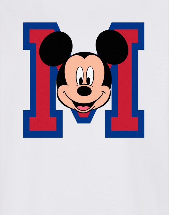 Тениска Mickey Mouse M  Face Kids Tee white 110 Тениска Mickey Mouse M  Face Kids Tee white 110